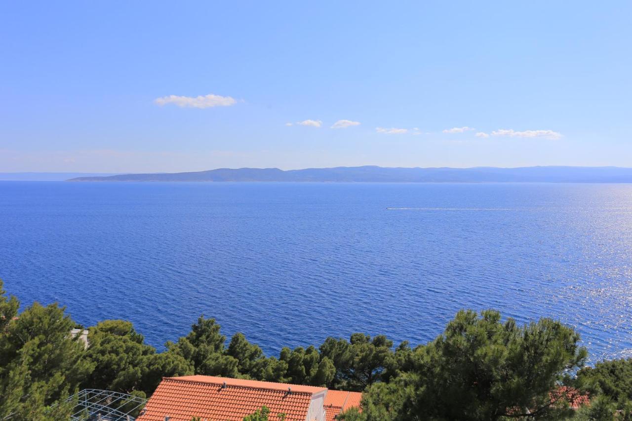 Apartments with a parking space Brela, Makarska - 6043 Bagian luar foto